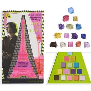 REVOLUTION X Emily In Paris City Of Love Palette, NEW